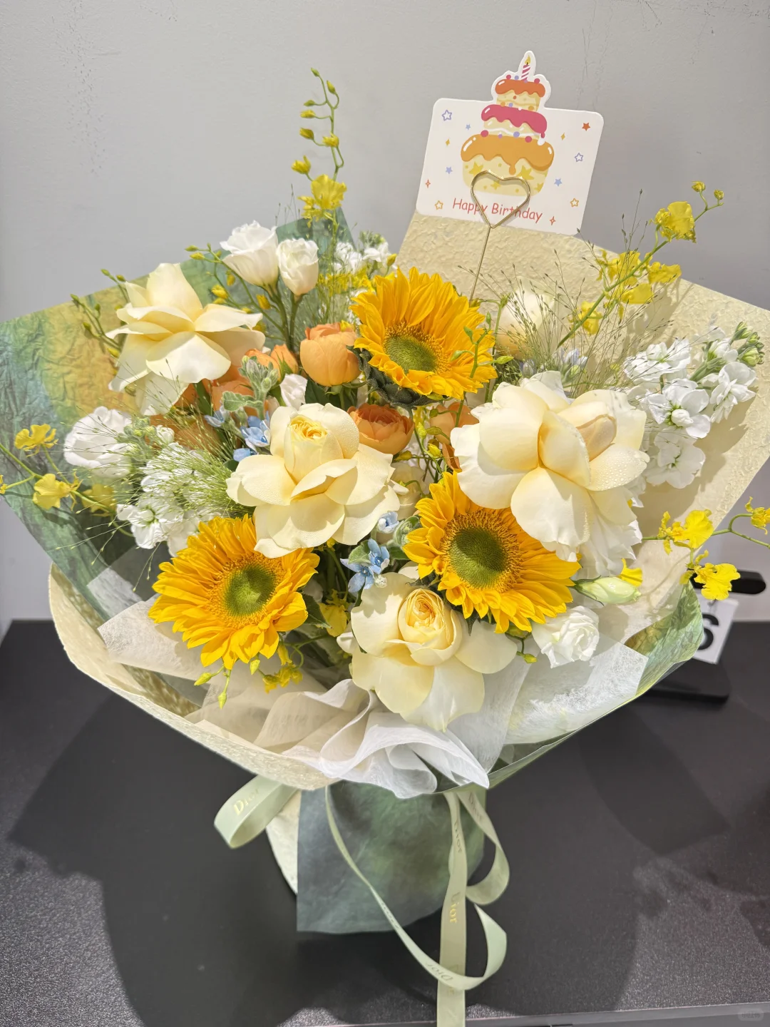 邯郸花店|今天是黄色系的心情???