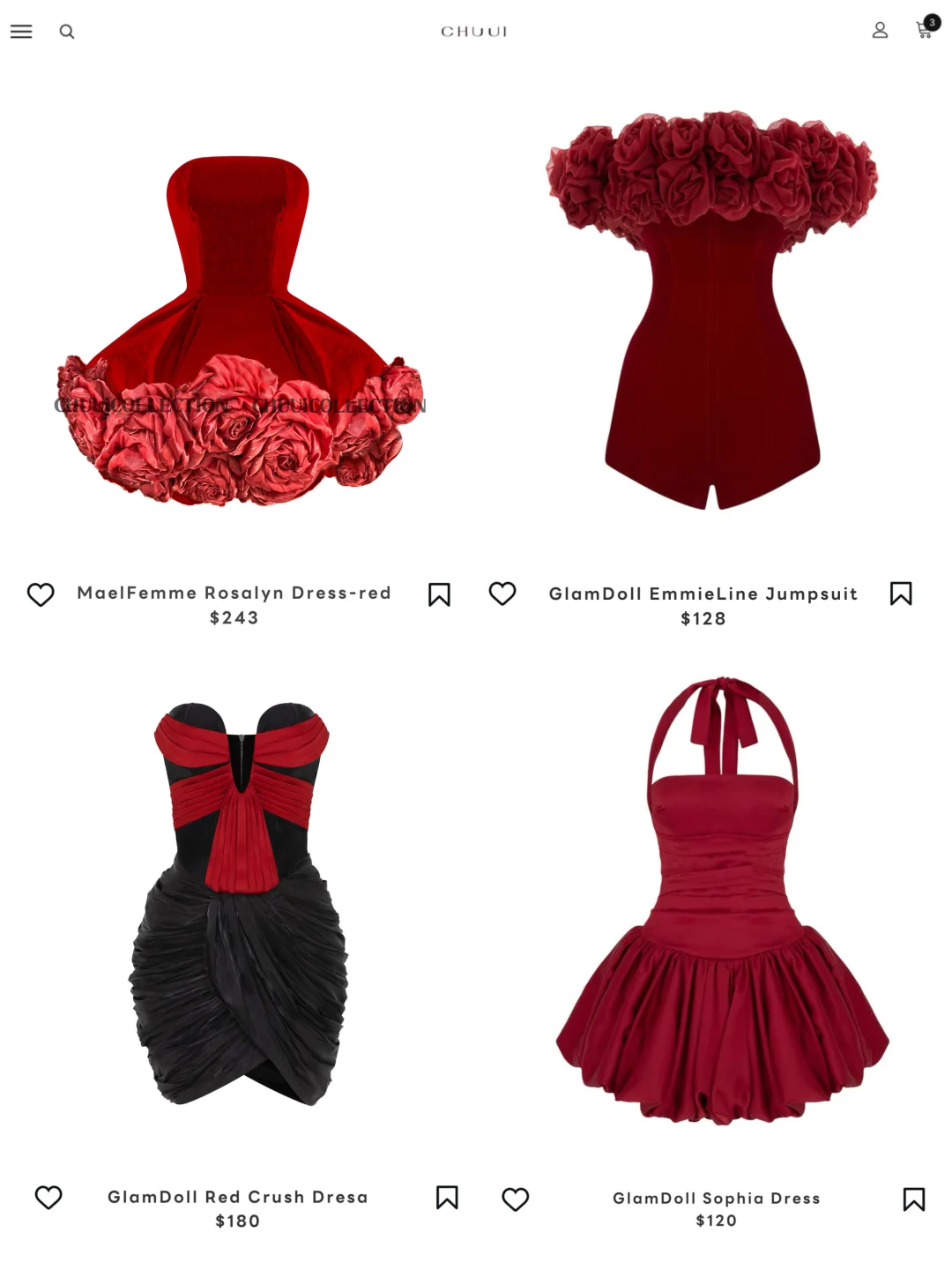 ??????礼服收藏|性感惹眼的C位红裙!