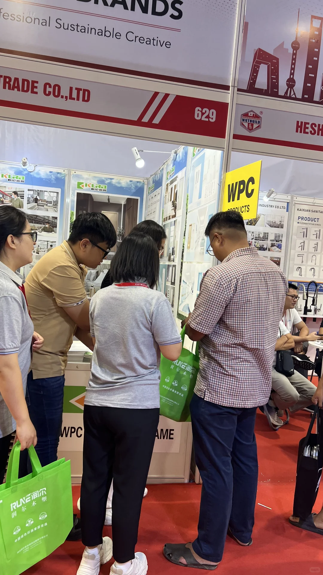 越南展会现场