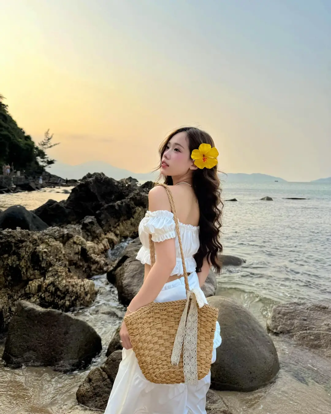 海边氛围感穿搭、海边拍照太出片啦！