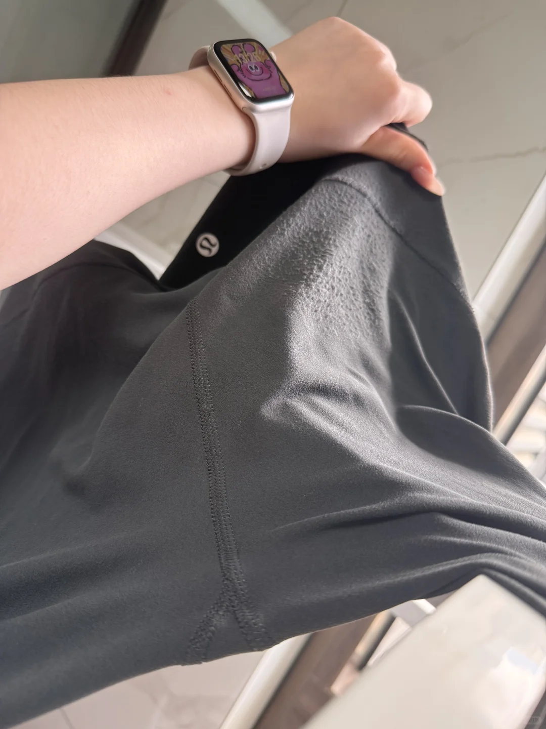 lululemon瑜伽裤起球…….