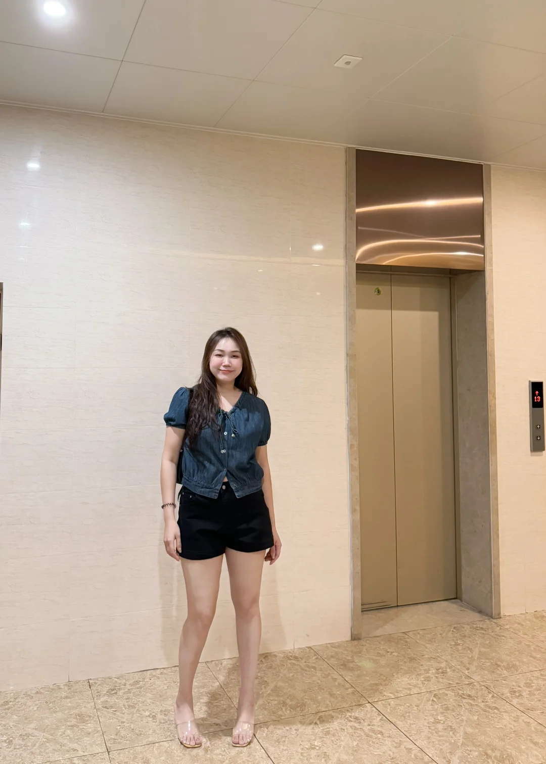 体重130 中年少女普通身材怎么去妈感