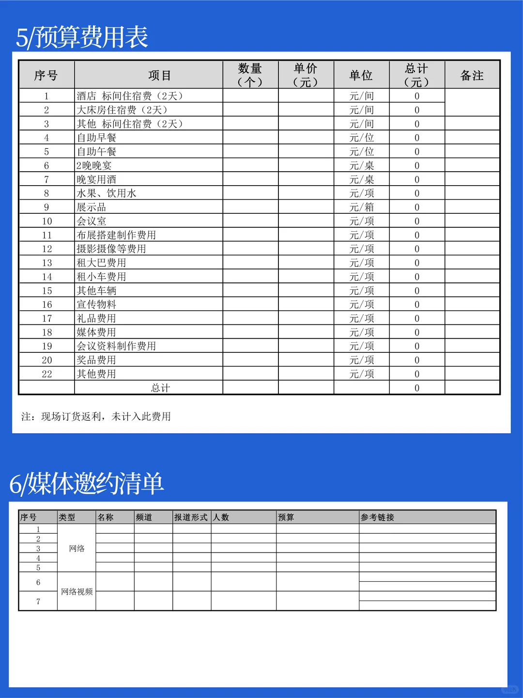 告别无效会议！招商会议活动流程策划方案