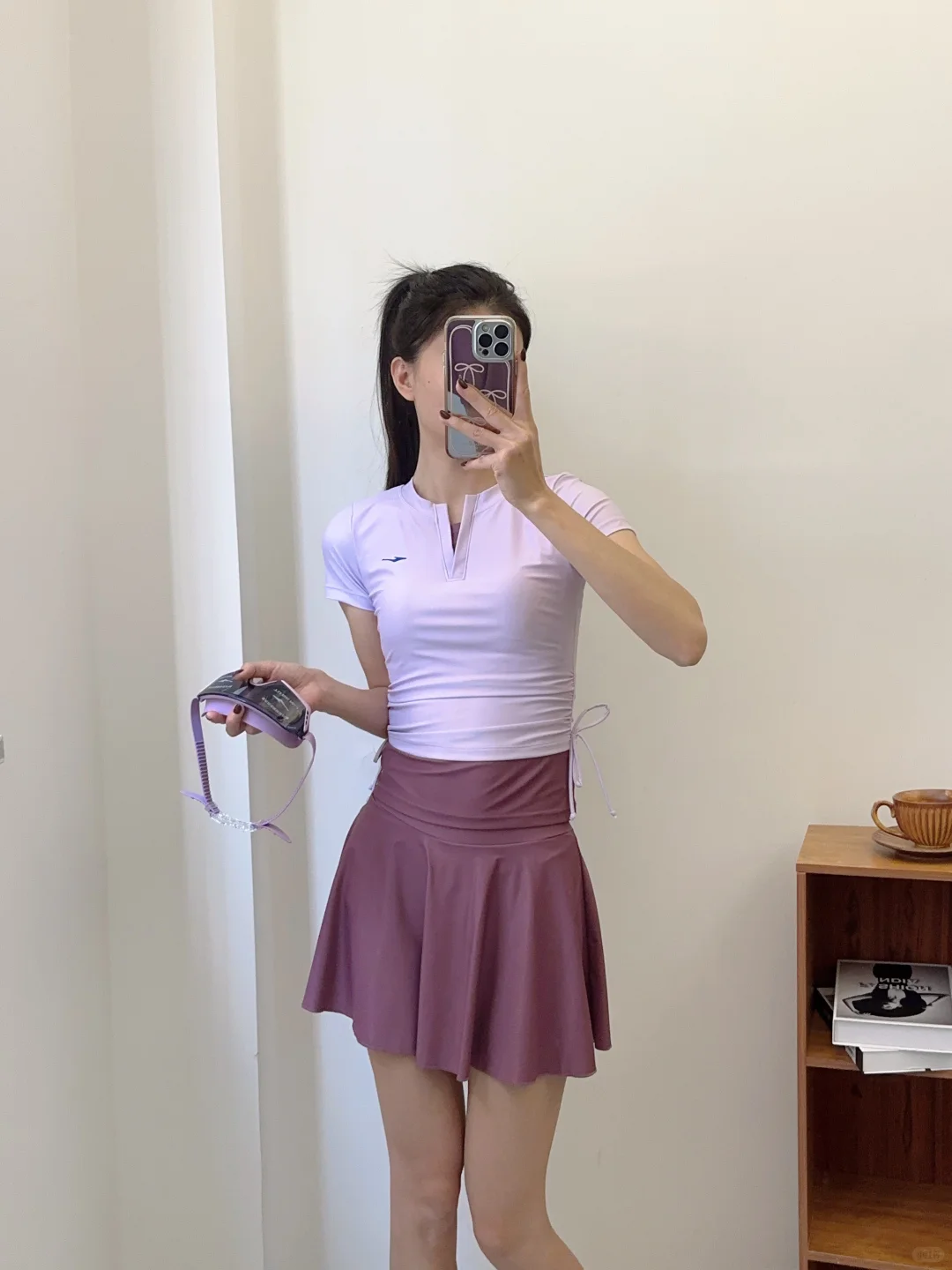 保守派的水上乐园泳衣?甜妹天菜