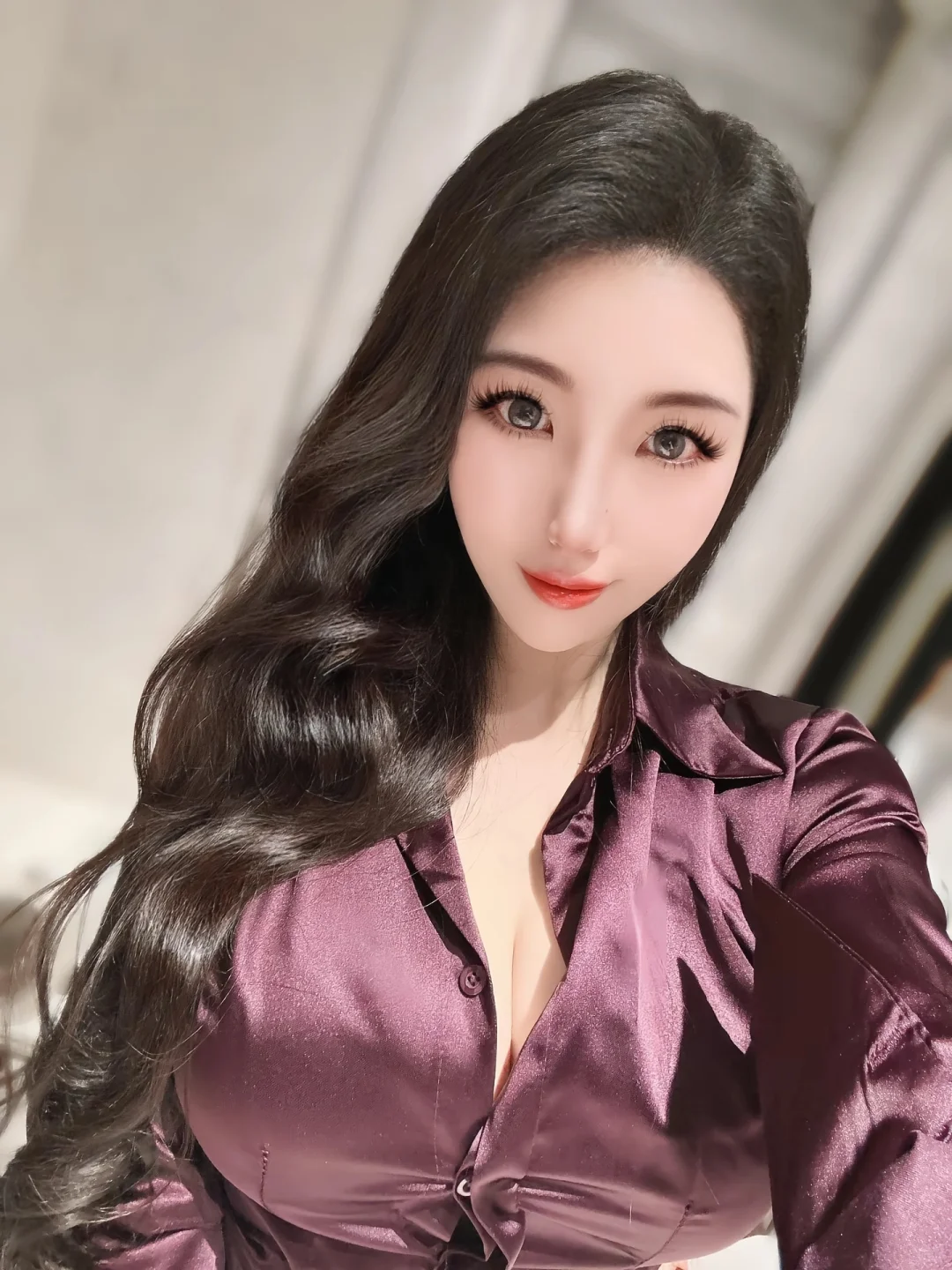 紫色系穿搭?
