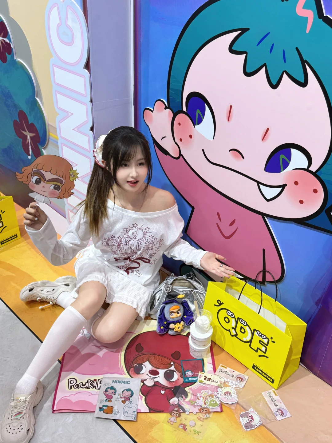 预计周末有10w人来QDF。。。打卡领一堆！！！