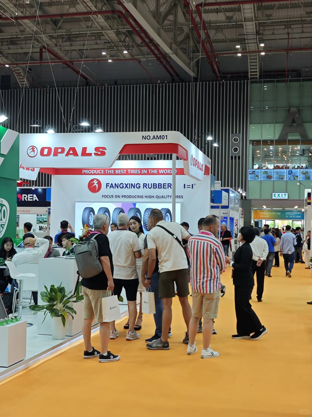 25年越南胡志明汽配展展会现场