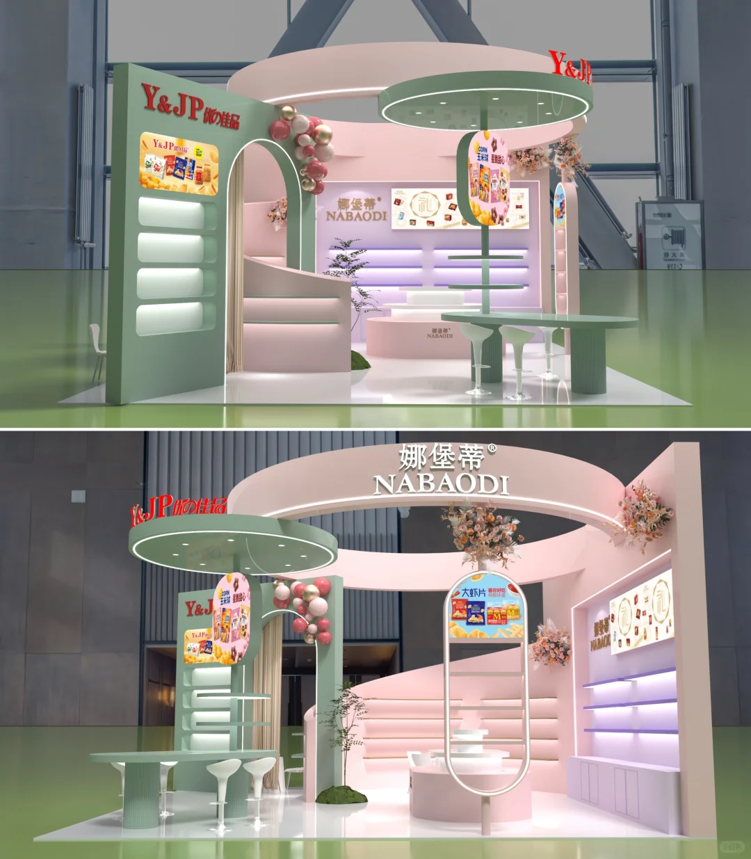 这现场搭建起来得有多甜？?