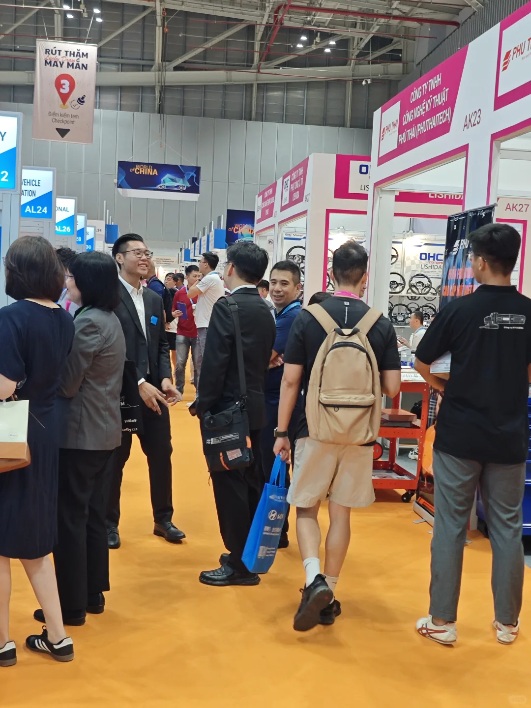 25年越南胡志明汽配展展会现场