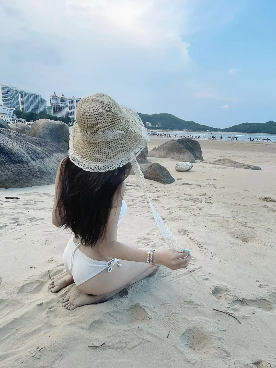 终于在海岛实现海边自由啦～
