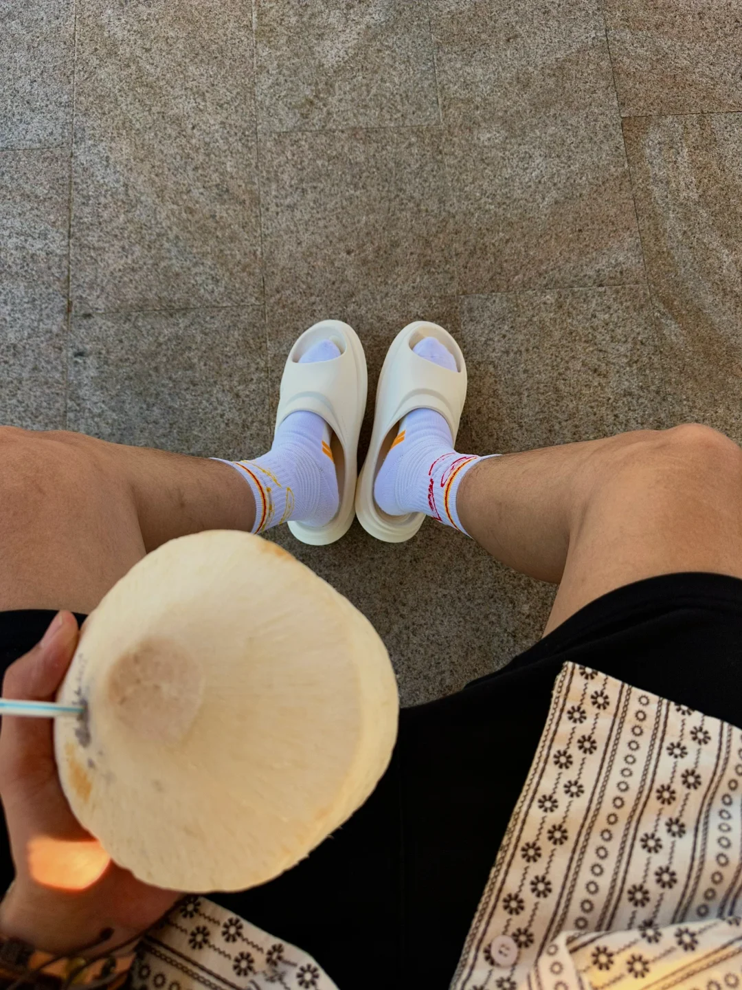 OOTD?️终于看到海边的日落