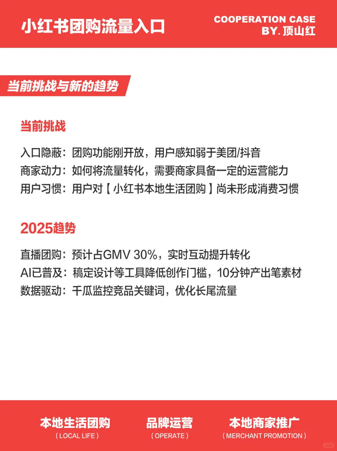 还不知道小红书本地生活团购流量入口？