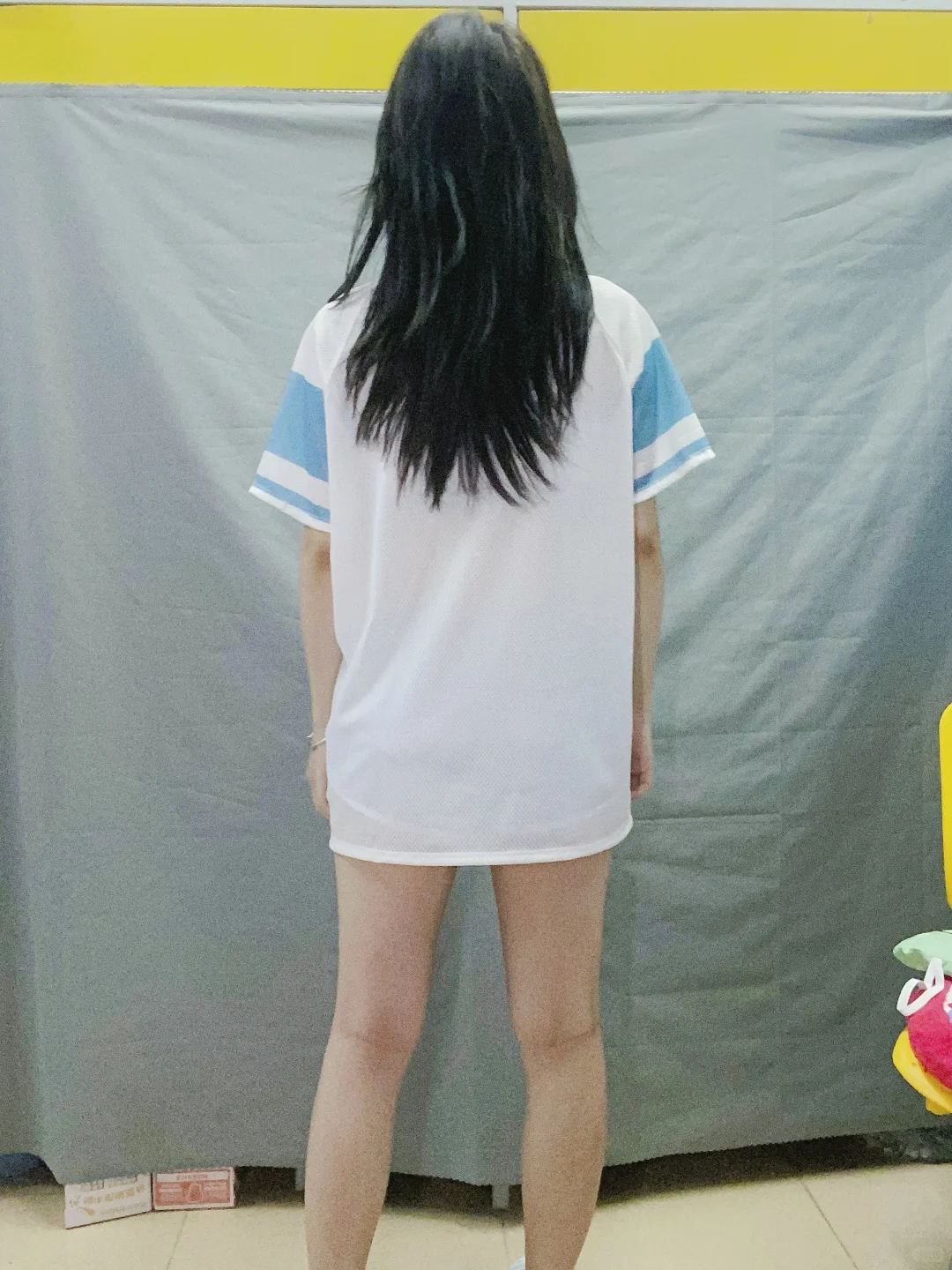 新买了一个泳衣喜欢