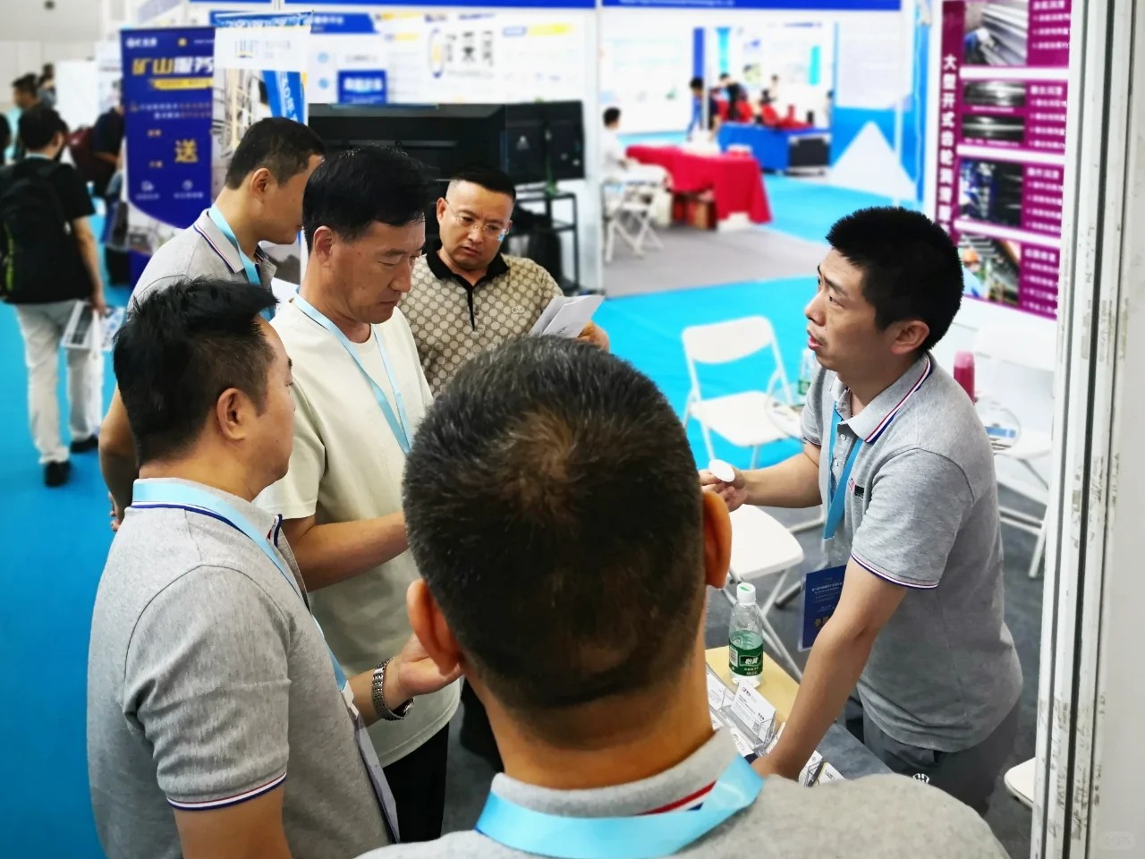 沈阳国际矿业展开始了，欢迎来优润展位交流