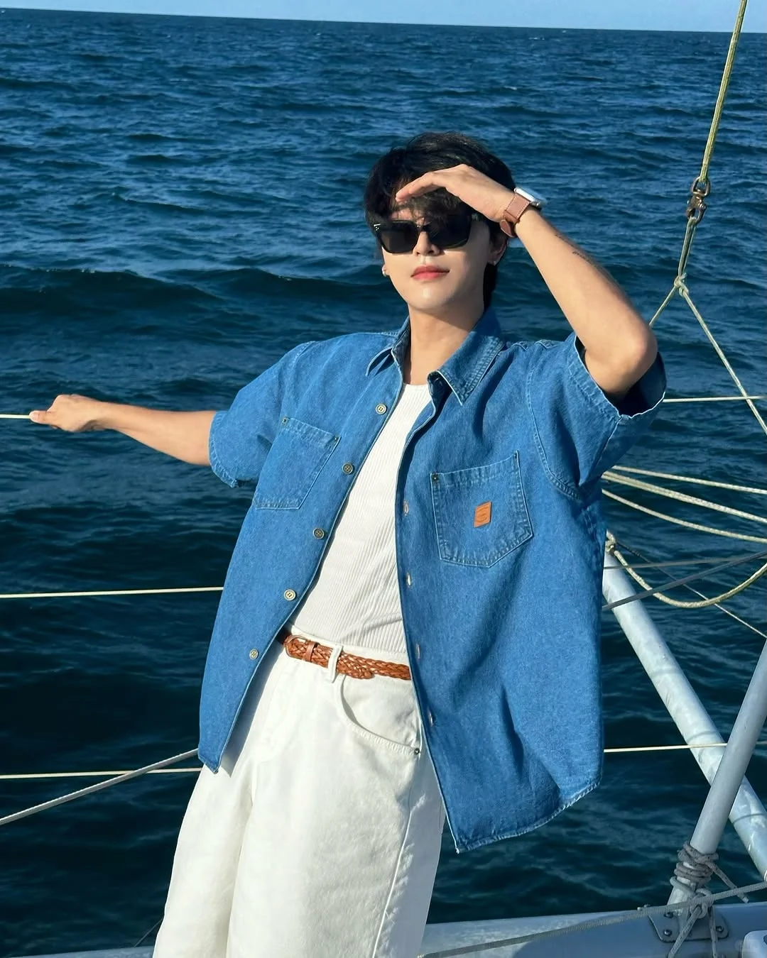海上男友穿搭 | 清爽海滨风