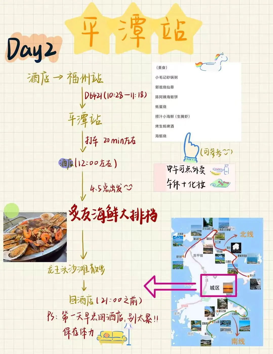 刚从平潭回来?J人花一周时间做的懒人攻略