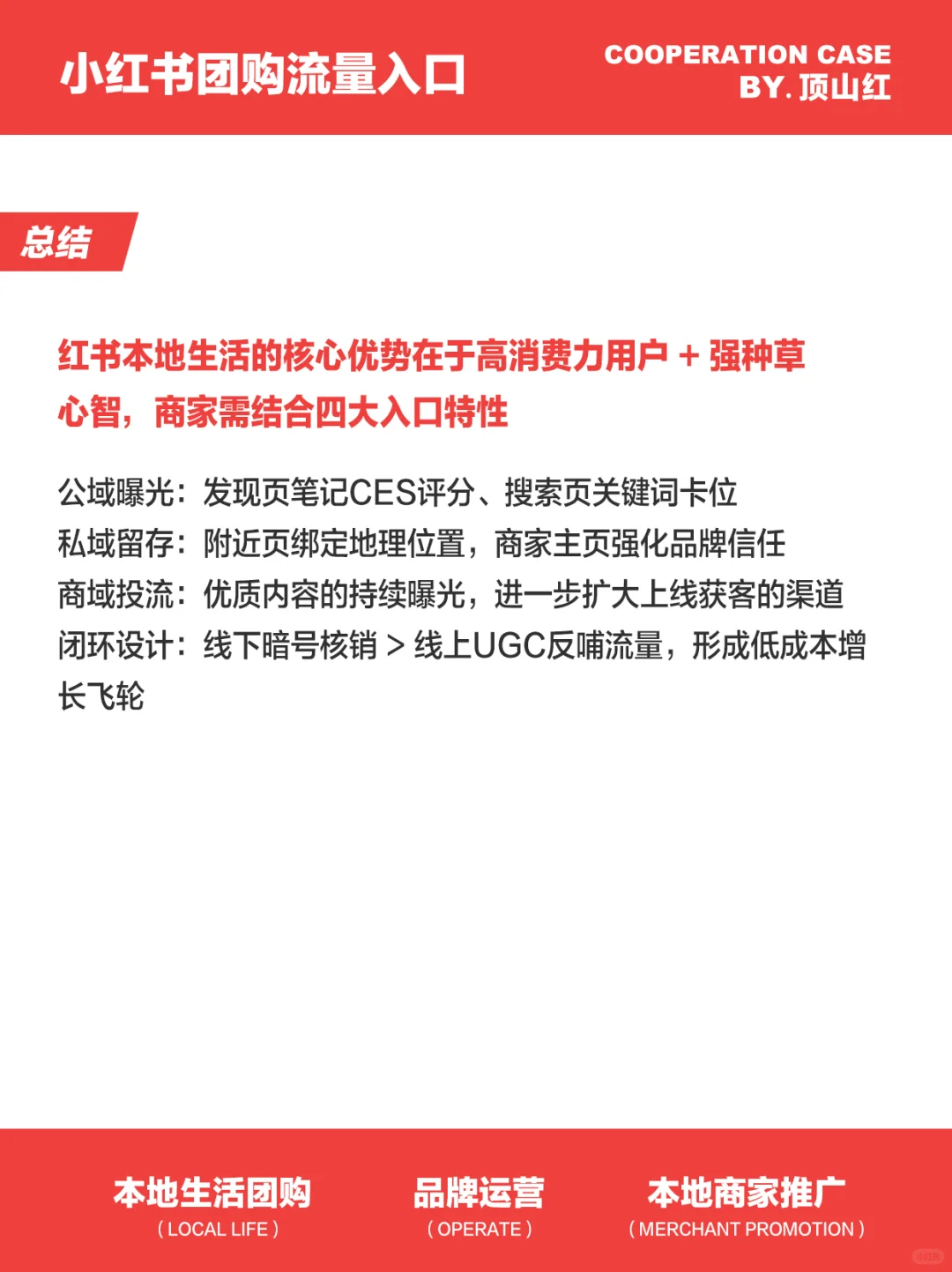 还不知道小红书本地生活团购流量入口？
