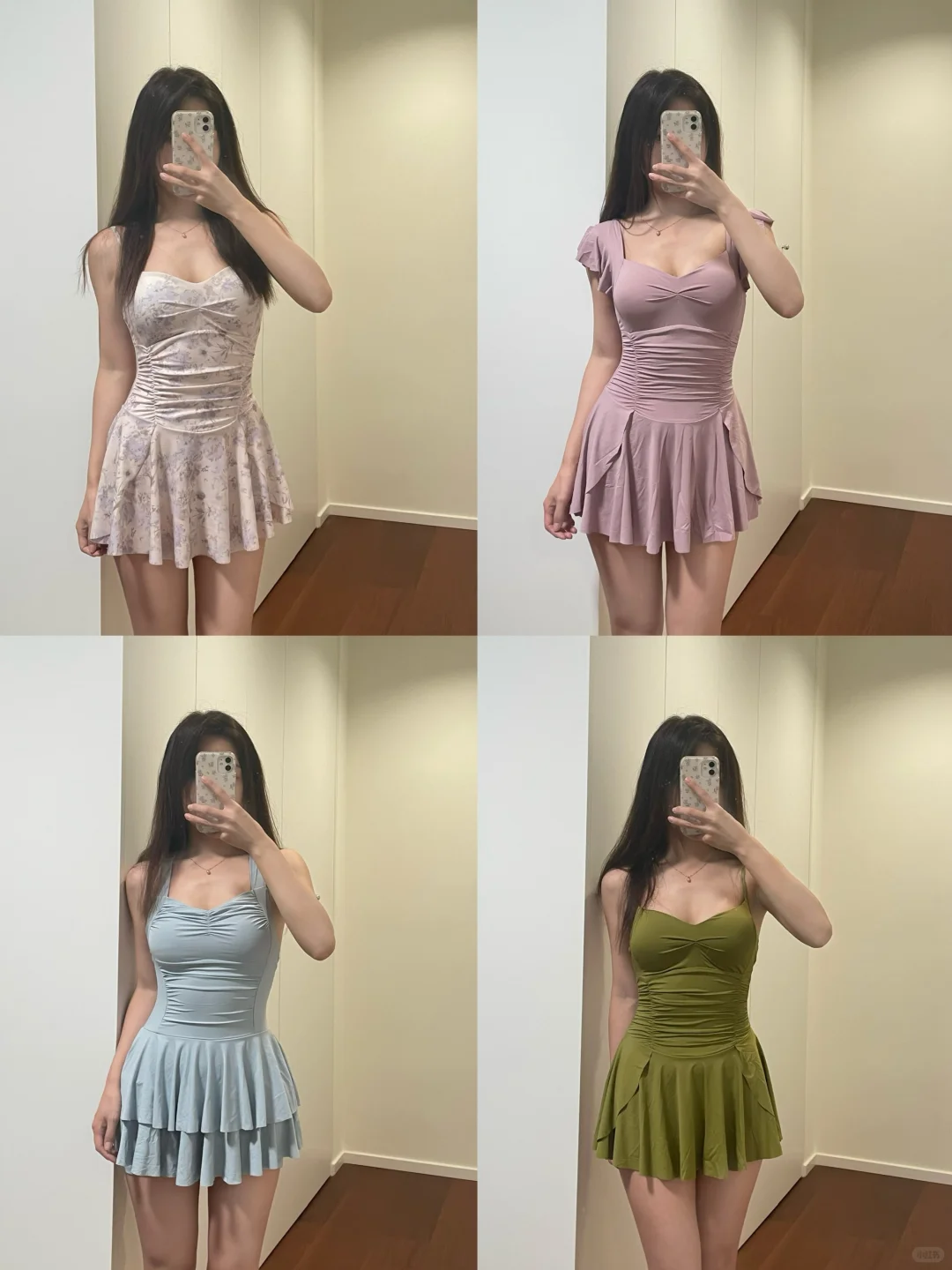 160 98梨形天菜泳衣?保守又显身材*¨*•.¸?