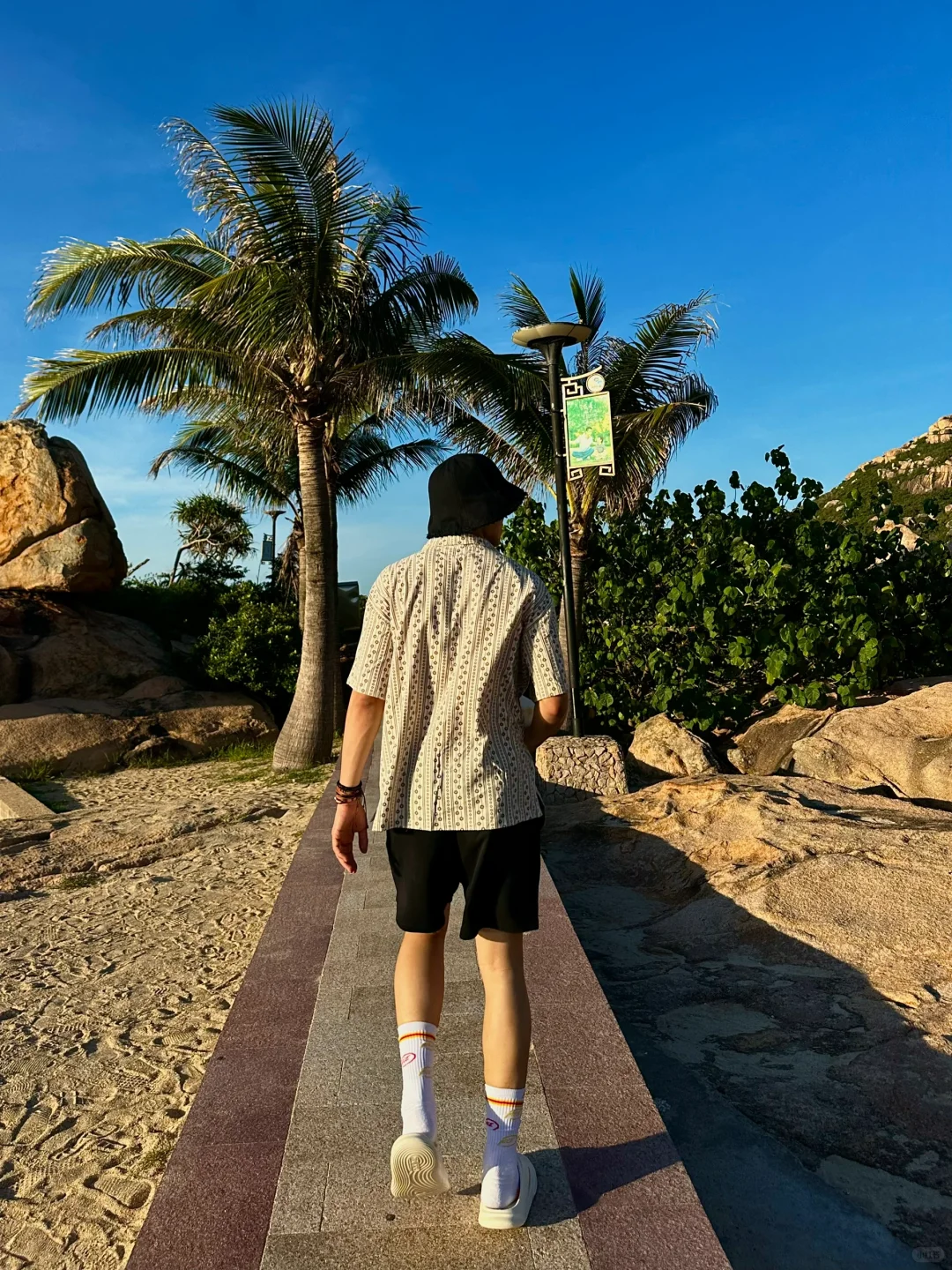 OOTD?️终于看到海边的日落