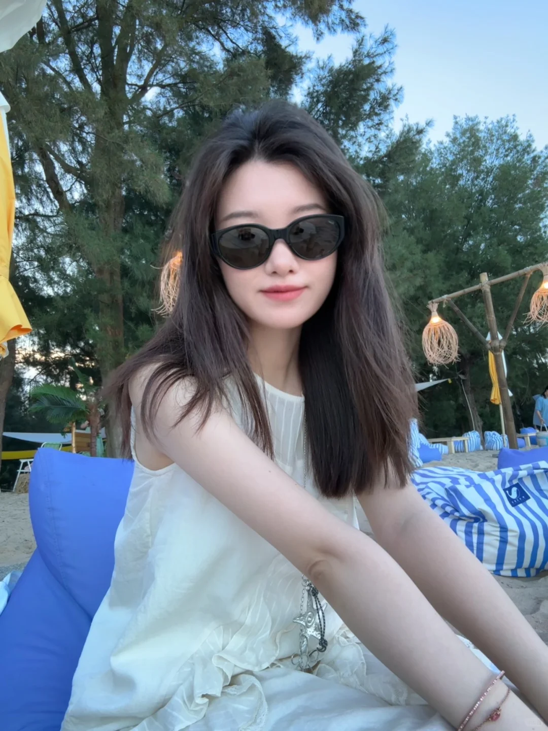 谁还没拍过大海和我呢??️