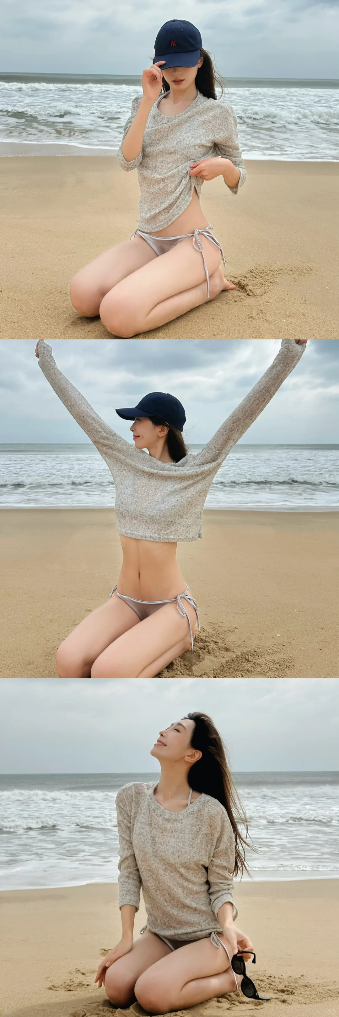 ?存一些海边万能拍照姿势