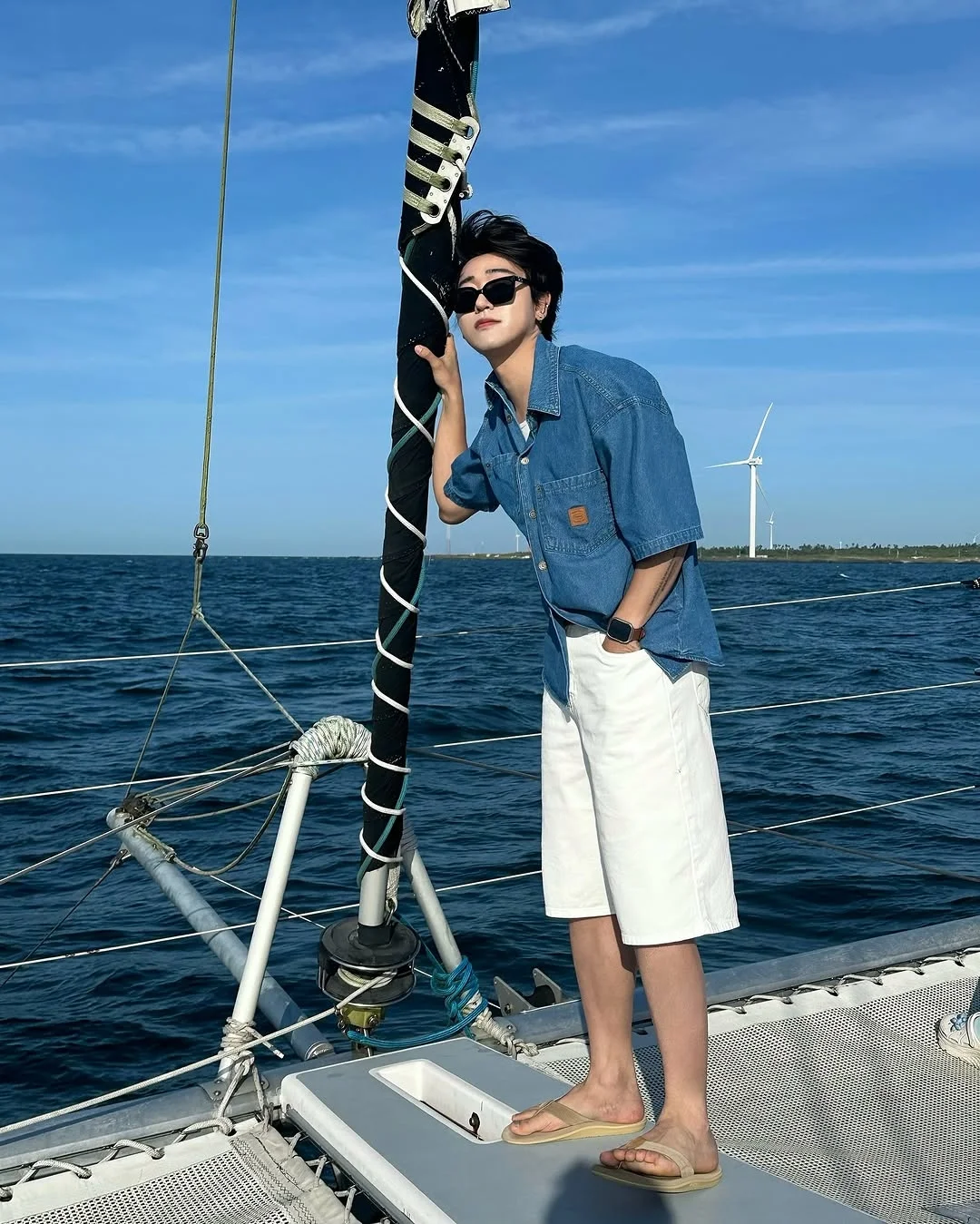 海上男友穿搭 | 清爽海滨风