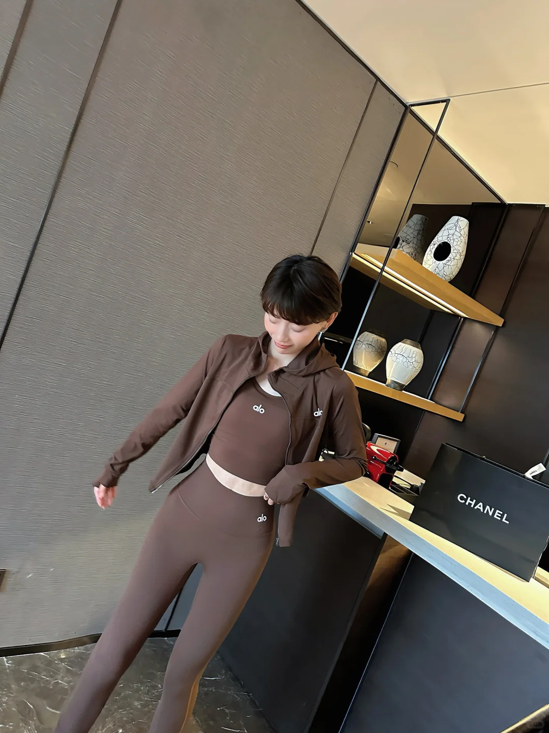 印花瑜伽服