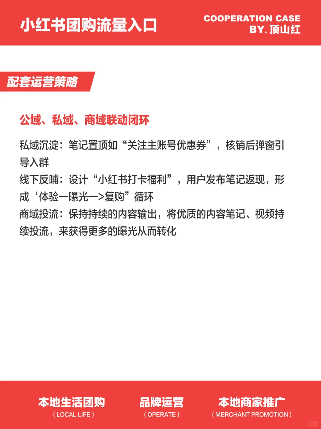 还不知道小红书本地生活团购流量入口？