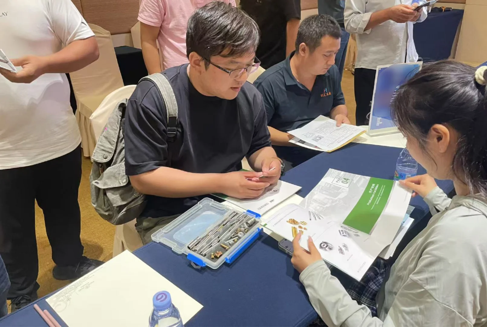 非标零部件订单对接会，现场对接，现场成交