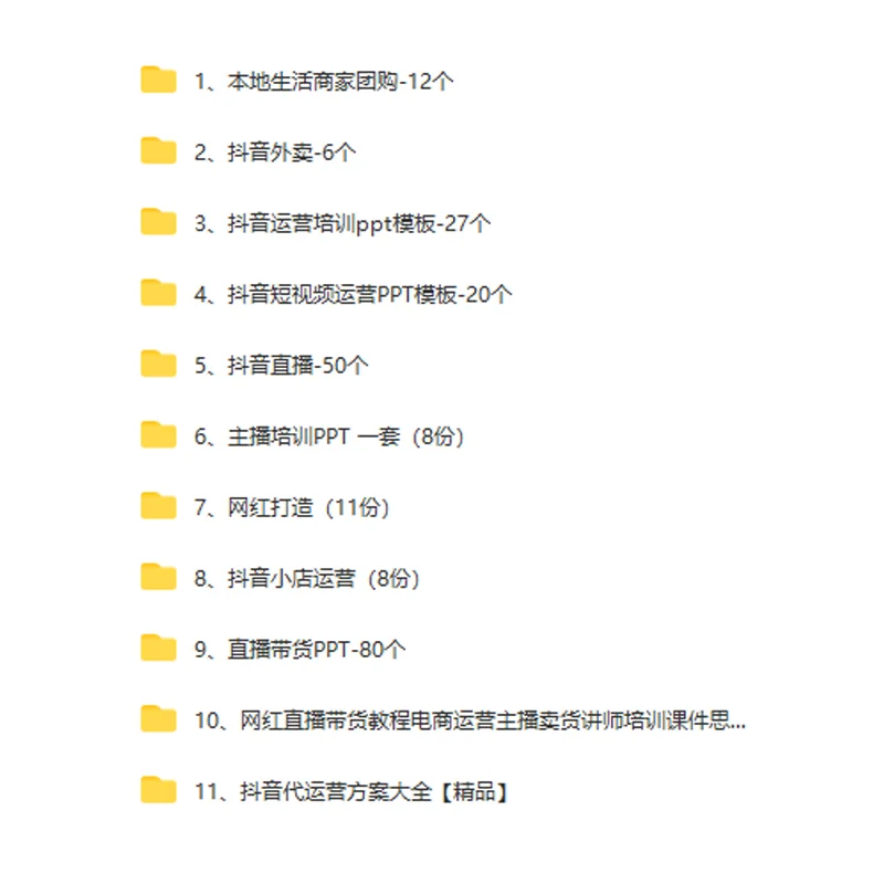 【抖音商家福利】同城团购课件及策划教程～