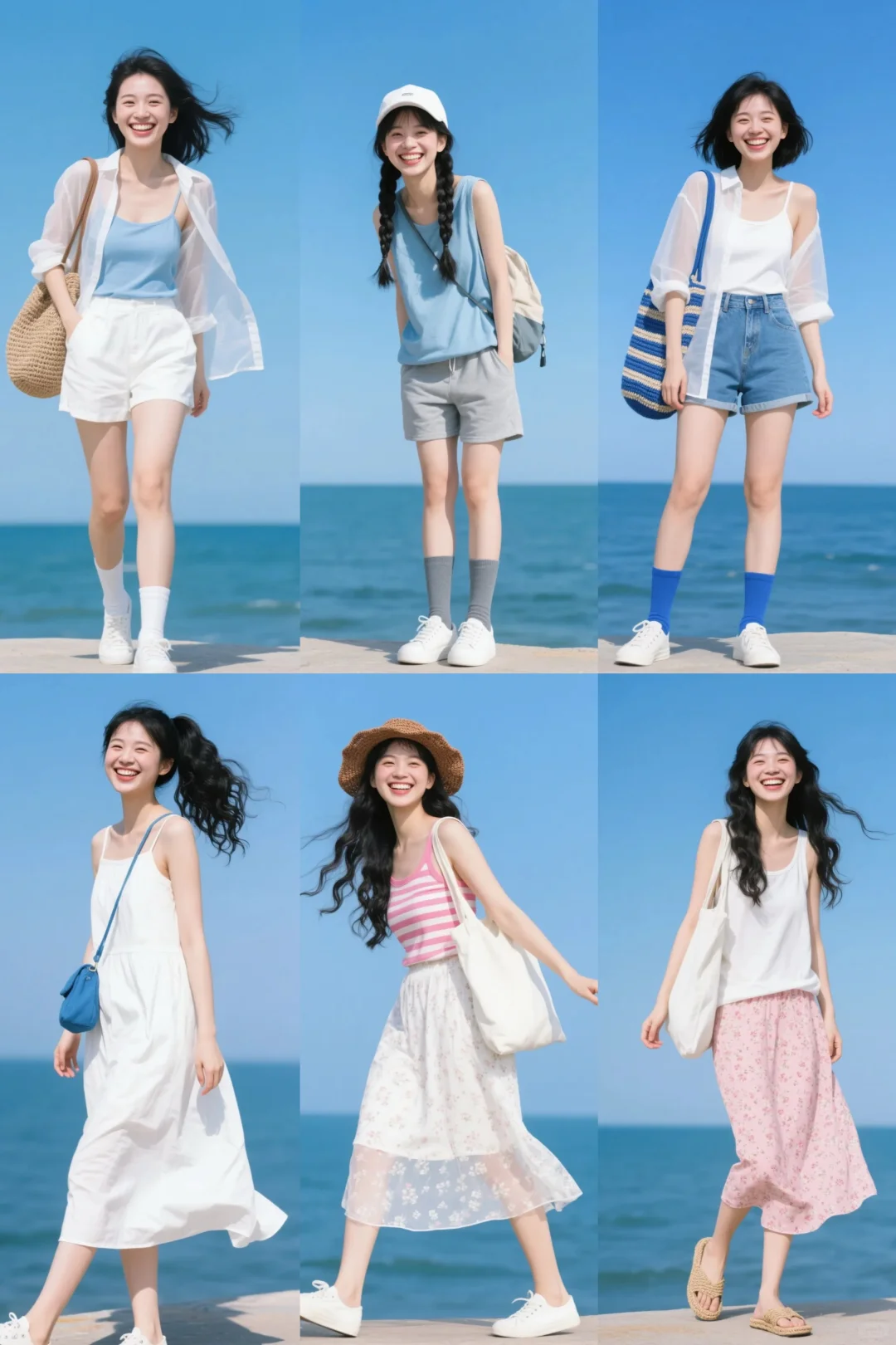 ? 海边穿搭｜沁人心脾的夏日海风一键get