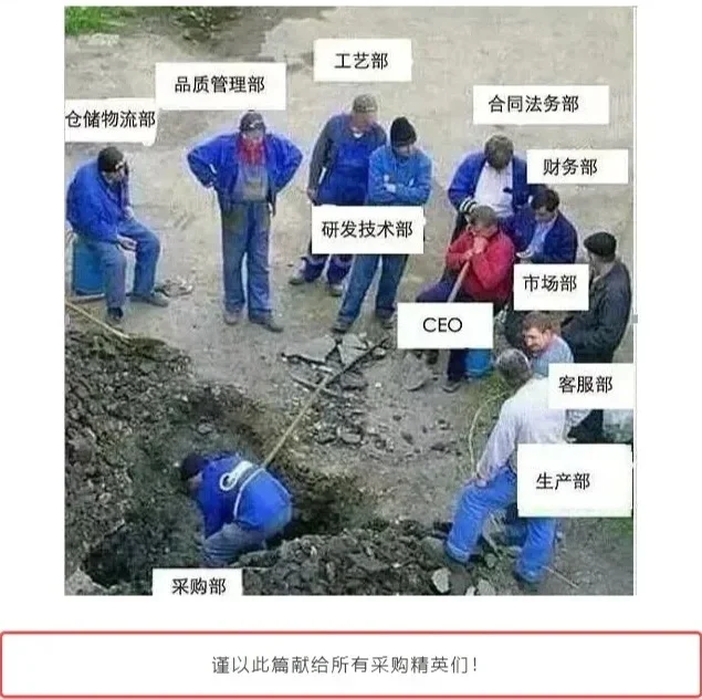 我老公是做采购的......??