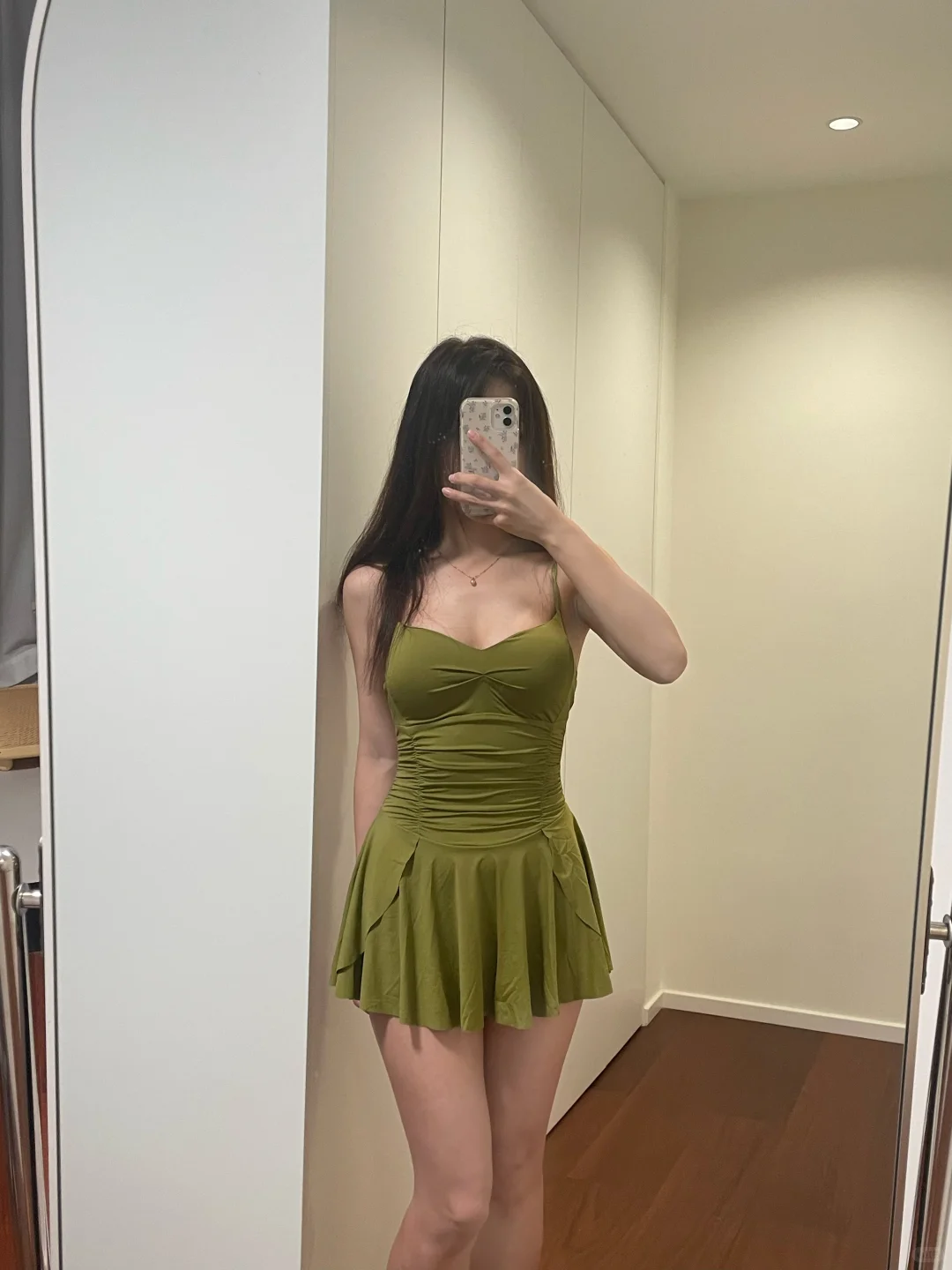 160 98梨形天菜泳衣?保守又显身材*¨*•.¸?