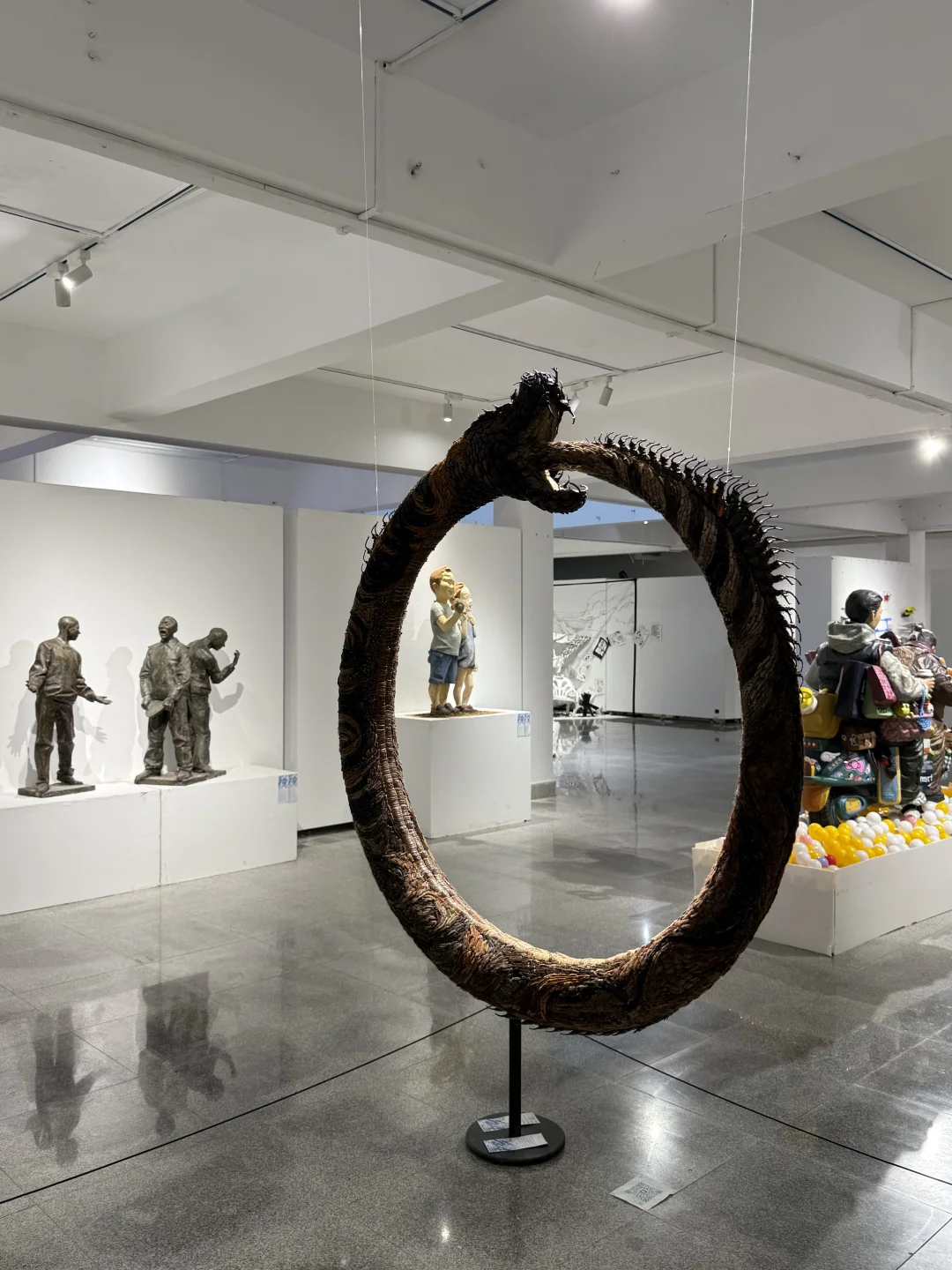 去看湖北美术学院本科生毕业设计展啦?