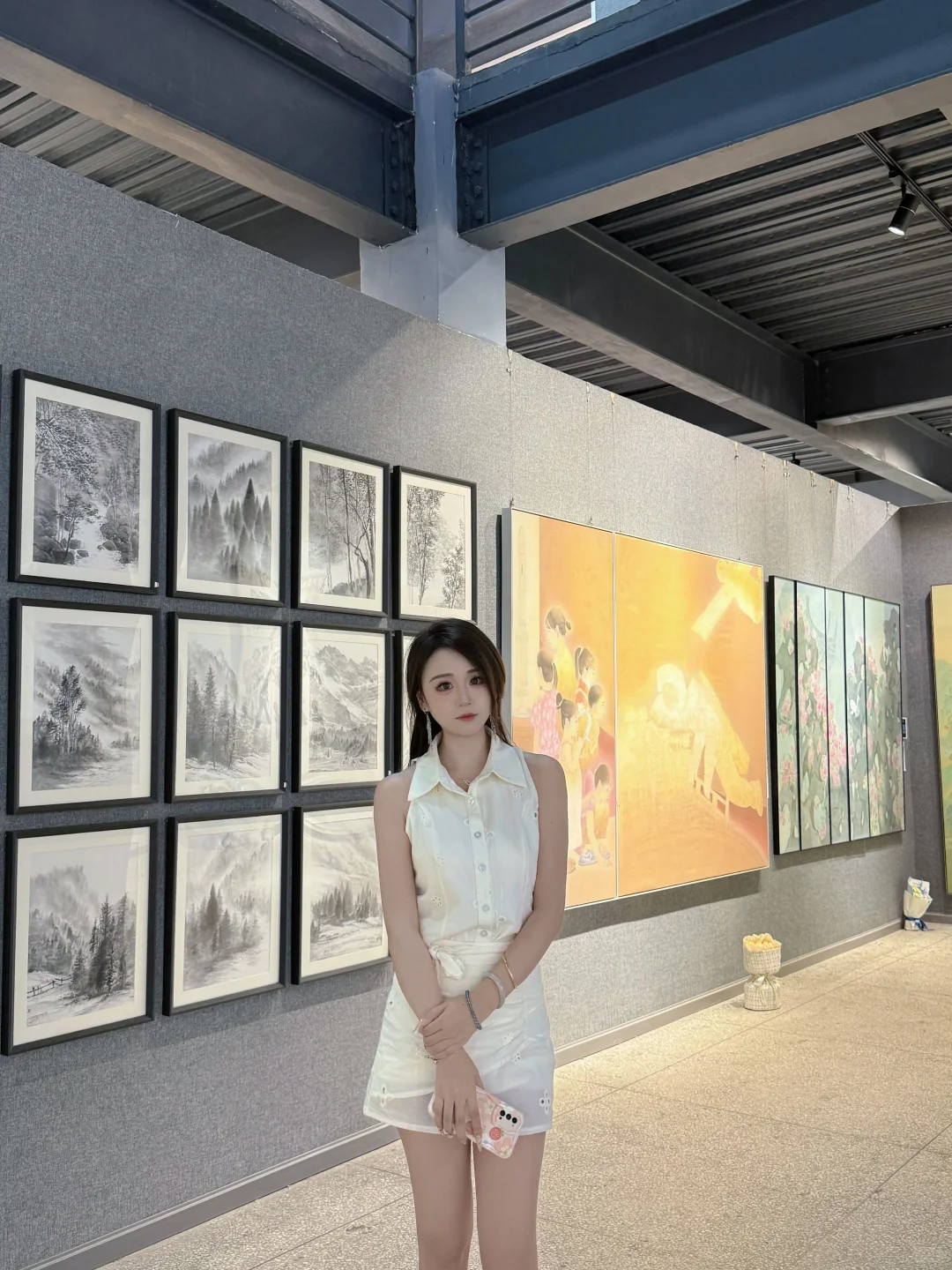 去看湖北美术学院本科生毕业设计展啦?