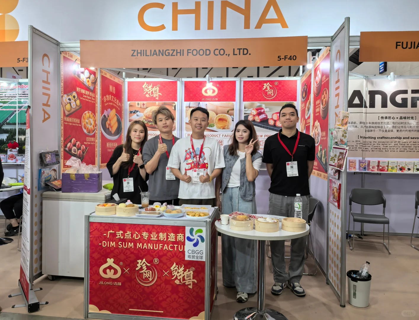 来泰国参加亚洲食品展览会