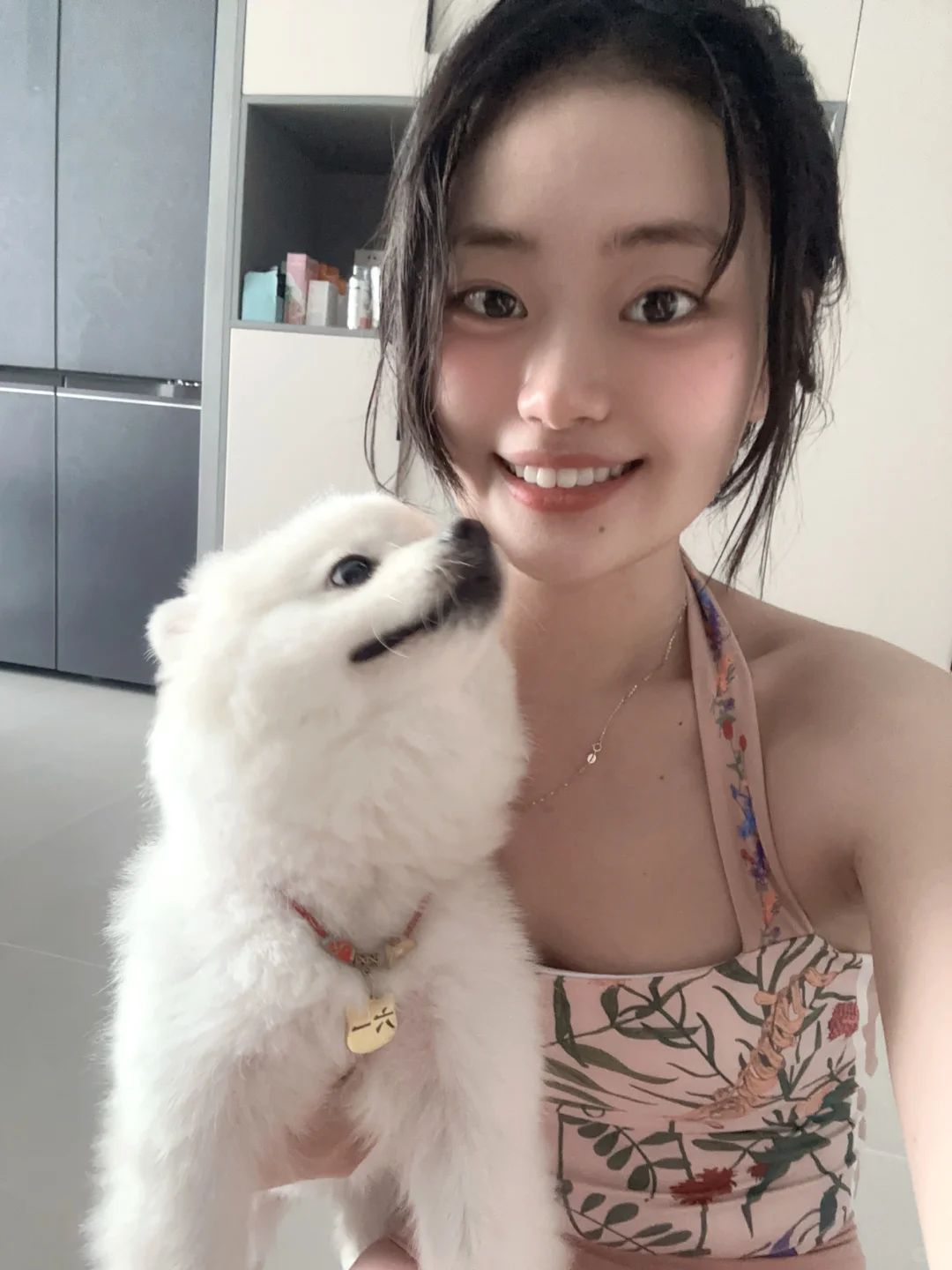 瑜伽服分享～穿粉粉花花的练习更有动力！