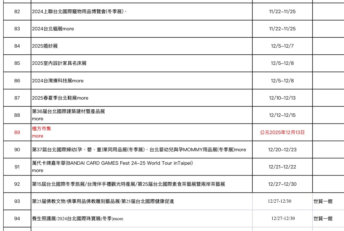 展会入台旅游下半年最新政策?新增国庆展会