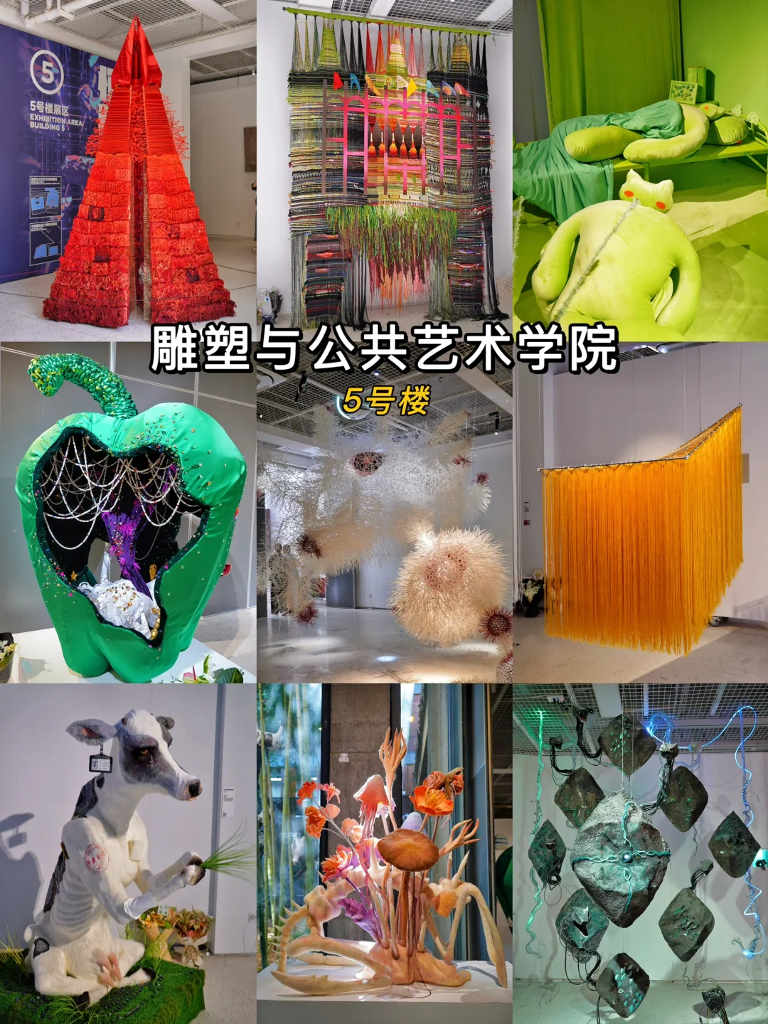 2025国美毕业展！！象山校区逛展攻略！