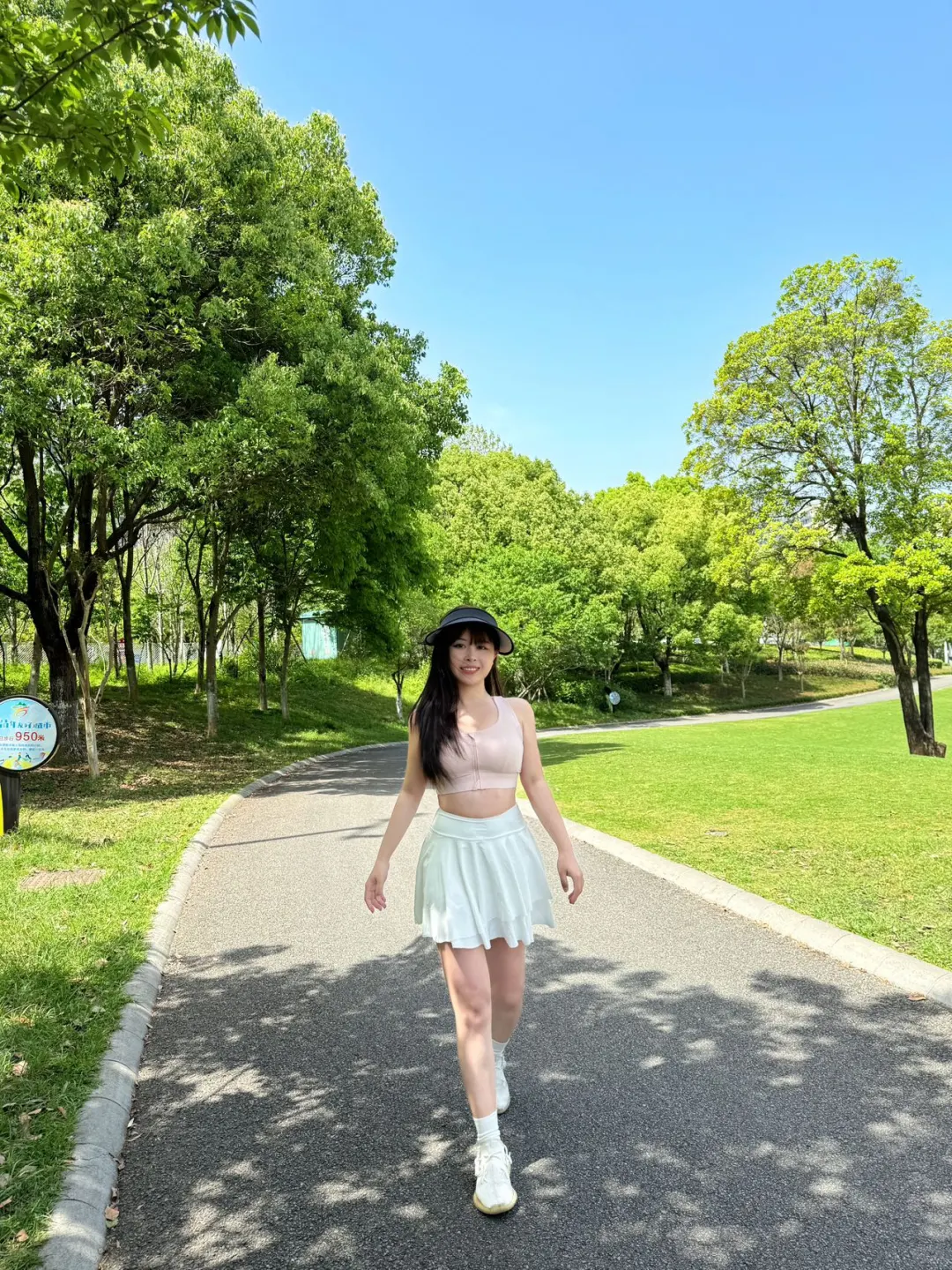 ?公园吸氧日｜挑战只穿瑜伽服出门