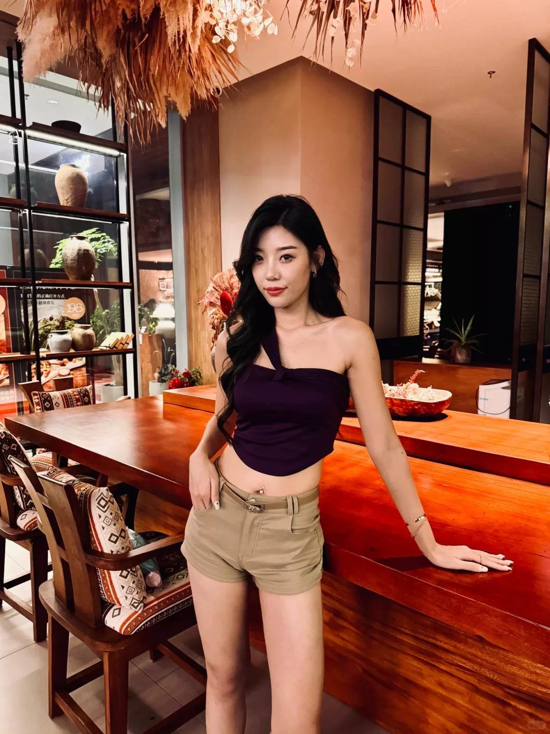 买家秀之美式辣妹三分短裤