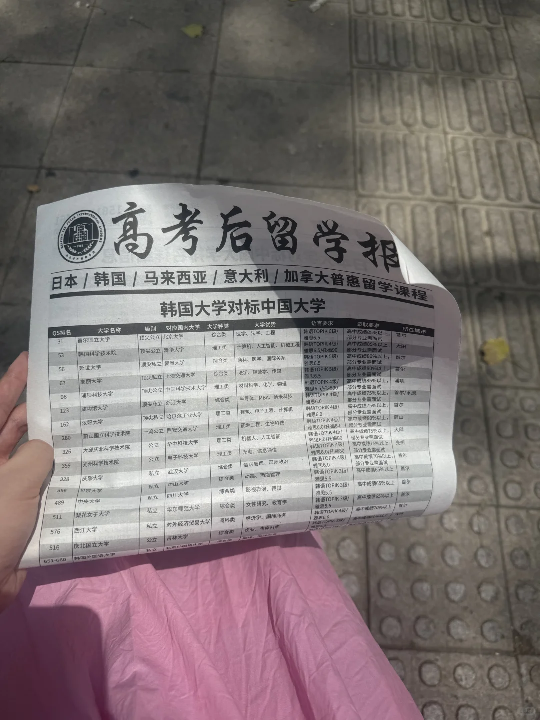 去郑州参加国际教育展，刚到门口差点别骗