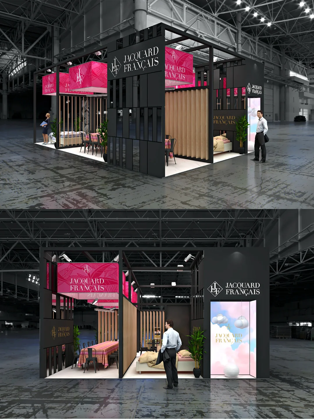 会展小心机?用色彩对比让展台跳出来