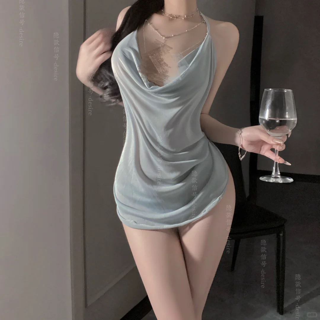 会呼吸的蓝调晚宴裙✨