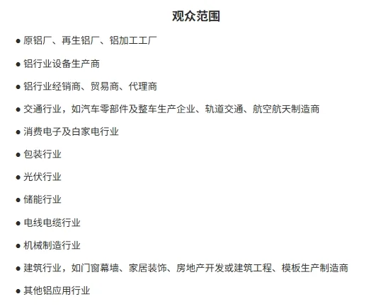 每天认识一个展会|中国国际铝工业展览会