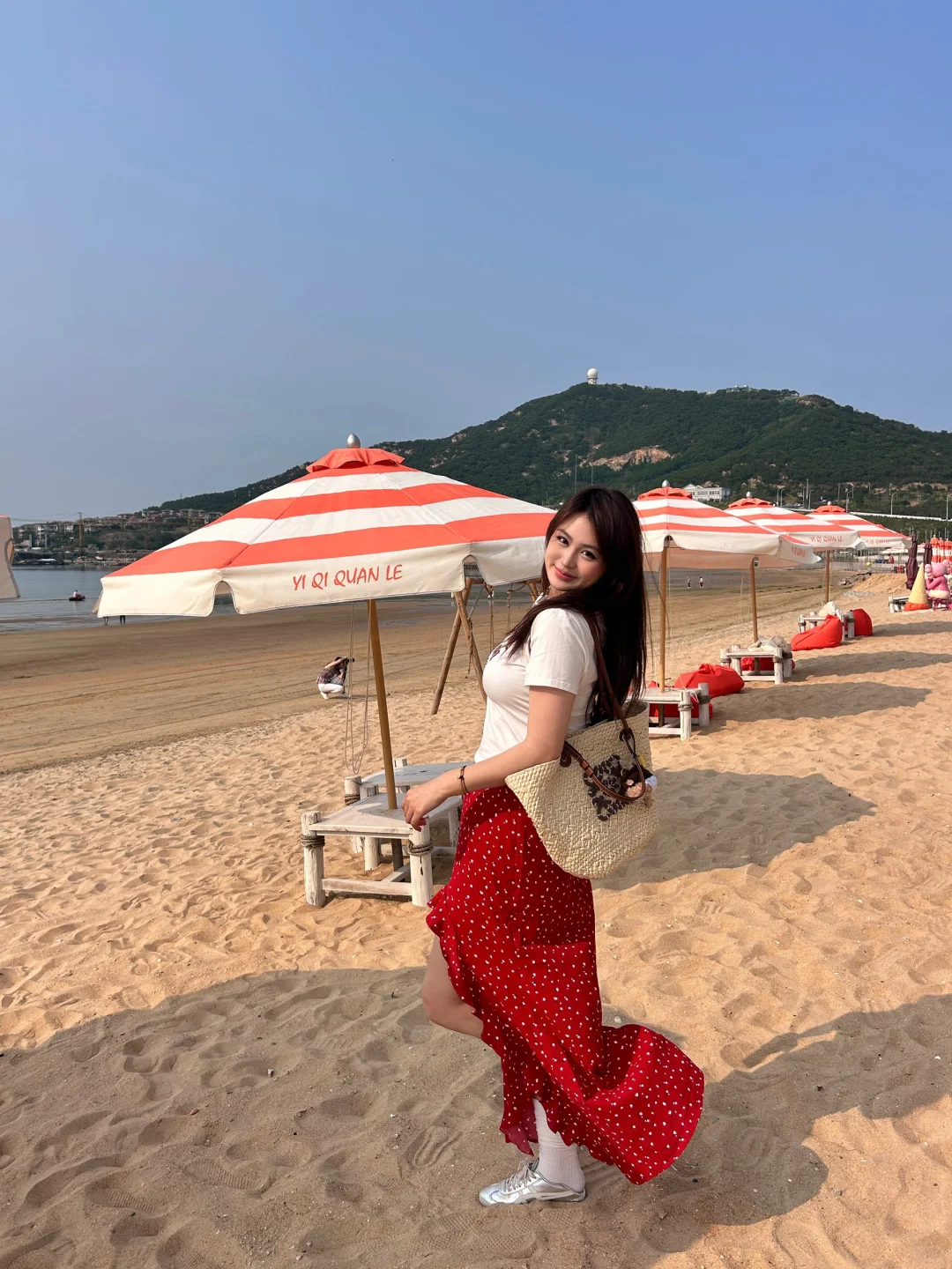178 80kg 高个子海边度假风穿搭分享?️