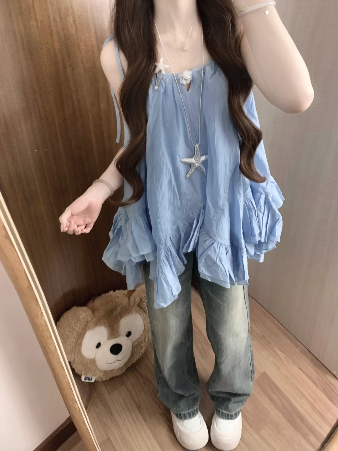?️想穿小吊带去海边～
