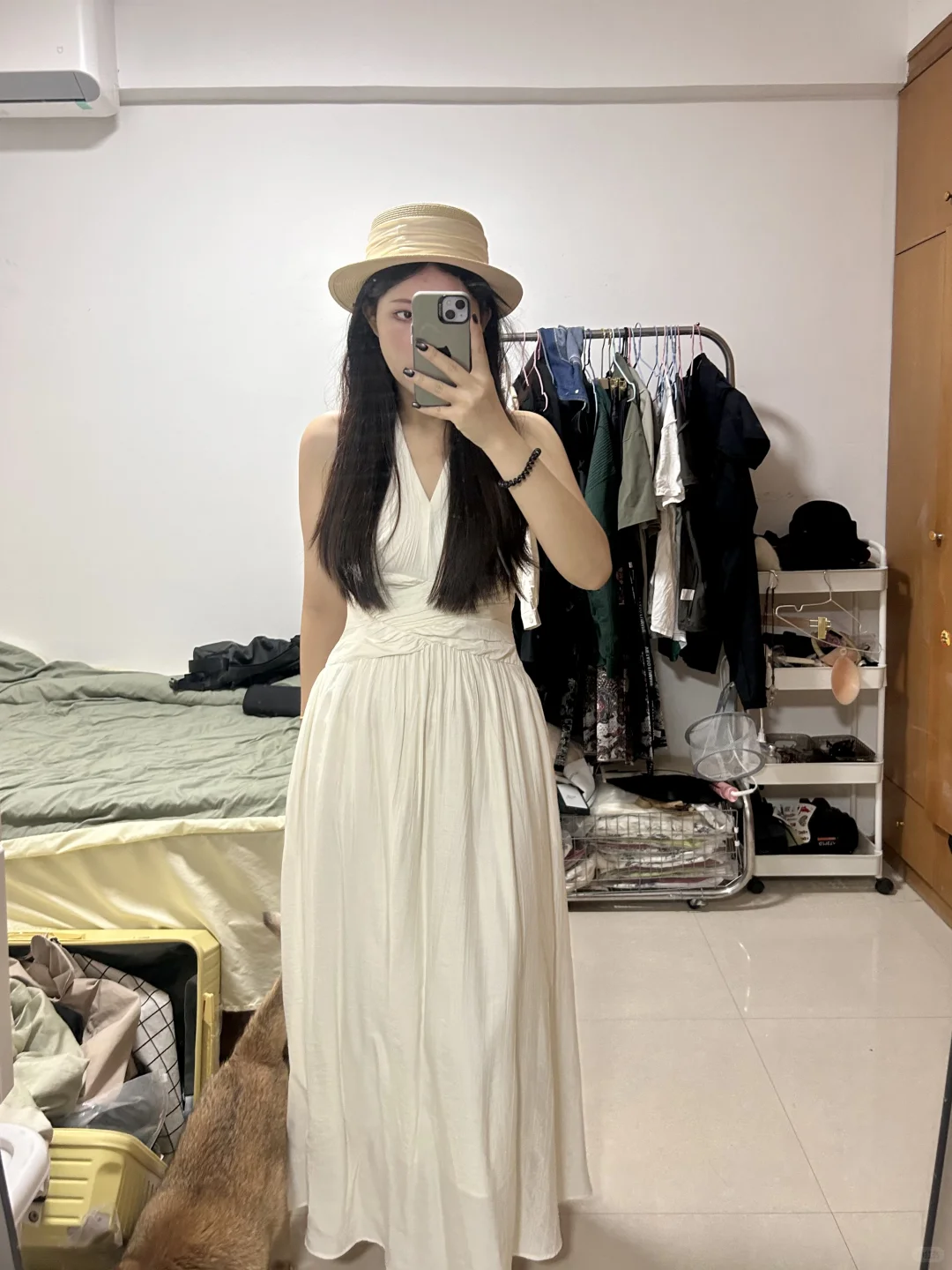 170/140斤 胖mm 度假显瘦连衣裙?
