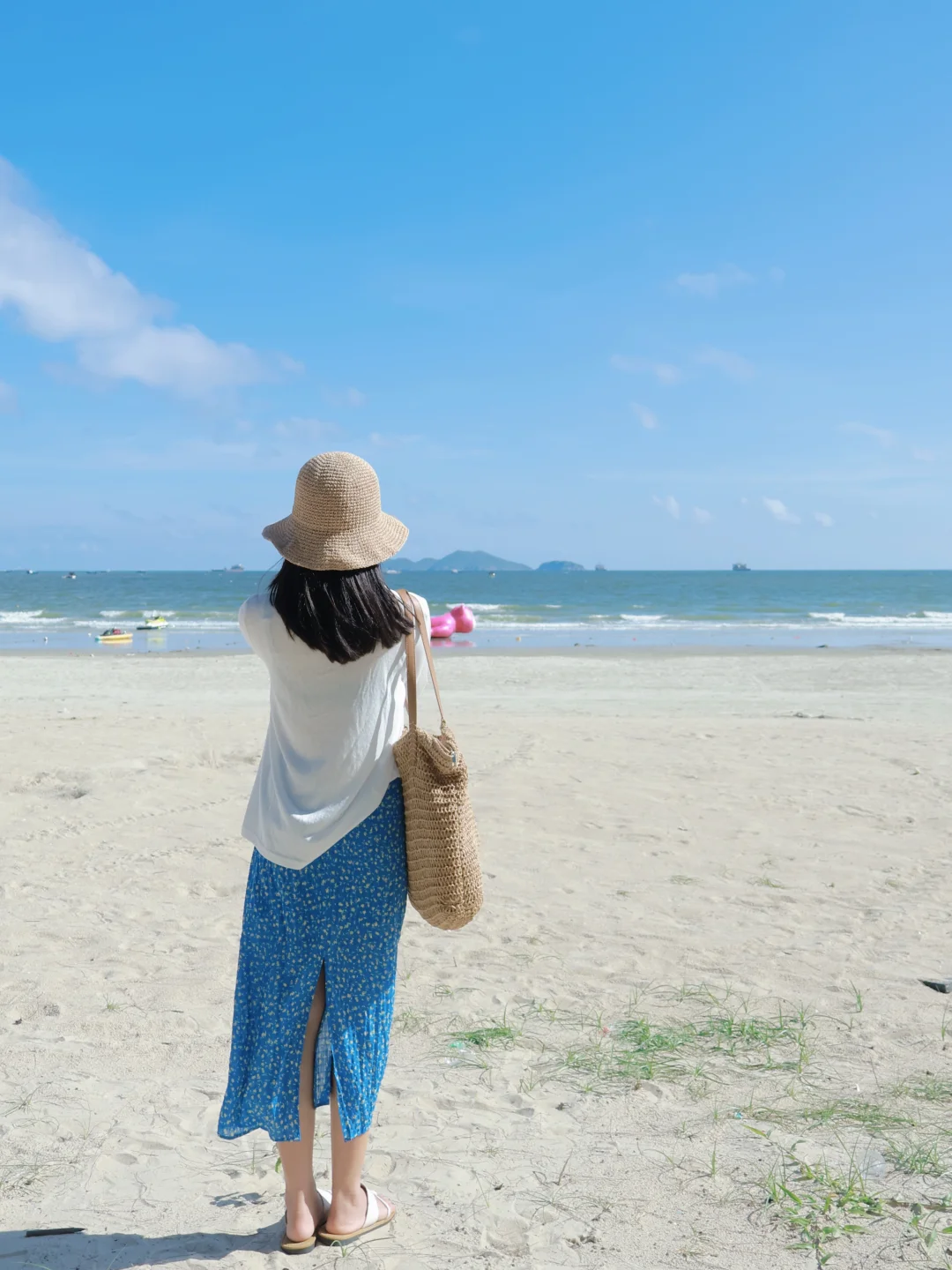 155cm｜?夏天去海边就这么穿啦～