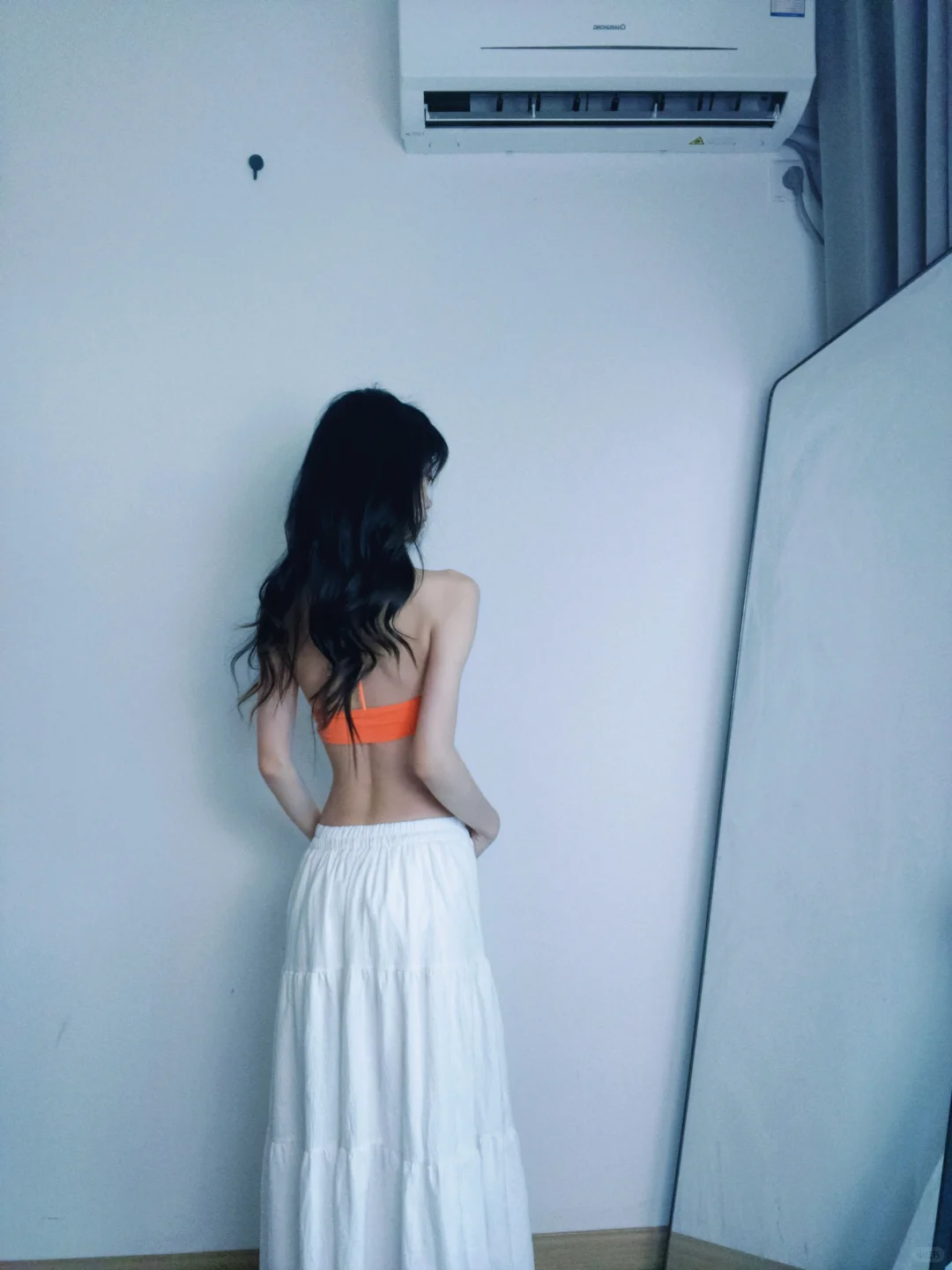 纸片人海边穿搭～